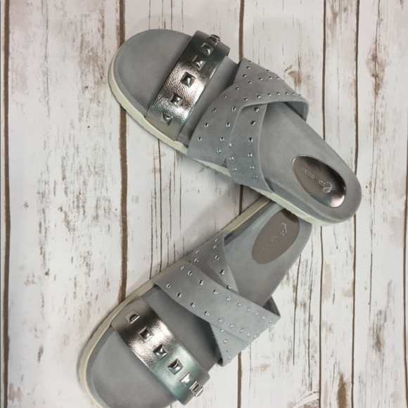 Easy Spirit Strappy Slide Sandals, 7.5 Wide M US - Picture 2 of 8